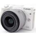  Canon беззеркальный CANON EOS M3 EF-M15-45 IS STM линзы комплект белый б/у новый товар SD карта имеется Wi-Fi установка смартфон . отправка .. достигать сразу можно использовать долгосрочная гарантия 