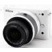  беззеркальный Nikon Nikon 1 J1 белый линзы комплект б/у прекрасный товар новый товар SD карта имеется достигать сразу можно использовать compact рука Тряска, колебание корректировка 