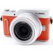  Panasonic беззеркальный Panasonic LUMIX DC-GF10 линзы комплект orange б/у Wi-Fi установка новый товар SD карта имеется достигать сразу можно использовать смартфон . отправка .. долгосрочная гарантия 