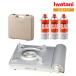 [ официальный * комплект покупка ]Iwatani Iwatani скала . газ в баллончике eko premium III CB-EPR-3 + кассета f- специальный жесткий чехол + газ в баллончике CB жестяная банка 3P комплект 