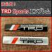 2 шт. комплект![ новый товар ]TRD SPORTS aluminium эмблема стикер Y