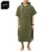 s low Thai do towel men's lady's regular store SLOWTIDE poncho THE DIGS CHANGING EXTRA-WARM TOWEL PONCHO ST328 GREEN