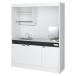 house Tec Mini кухня KM 1500 размер газовая плитка план верх и низ модель 