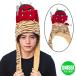 patapata двигаться!patapata шляпа ./. минут . костюмированная игра головной убор шляпа oni бобы .. Event пьеса плохой позиций историческая драма маскарадный костюм Halloween (C-0891_914952)