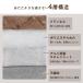 �@�育���p�J�[�y�b�g ���O �J�[�y�b�g H�f�B�O ��200�~240cm ���T�C�Y 90�~120cm �~���z�c �x���x�� �􂦂� �@�育���� �~�z�c �֘A�摜4