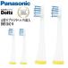 Panasonic �p�i�\�j�b�N �ւ��u���V �h���c �R�؂�u���V�u�w�b�h EW09104C-W �� 4�{��