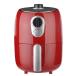 ONLIFE ノンフライヤースリム | LFR-805R レッド | 油を使わないヘルシーフライヤー | バスケット容量2L | オンライン生活 | 1年保証