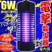 大型 電撃 殺虫器 6W ランプ長寿命8000時間 ハエ/コバエ/蚊 誘虫灯 電気ショック 従来品より強力 害虫をパシッと撃退 コンセント式 屋内用 薬剤不使用 ◇ DP-06