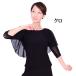  бальные танцы костюм tops накидка способ оборка накладывающийся tops чёрный черный 