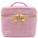  Louis Vuitton pouch micro vaniti pink M82168 light purple shoulder make-up pouch micro new goods unused 