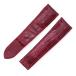  Cartier оригинальный изменение черный ko частота ремень ремешок 22mm wine red красный мужские наручные часы 