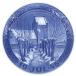  Royal Copenhagen посуда year plate 1940 годы керамика голубой Vintage Северная Европа украшение тарелка . тарелка 1946 год 