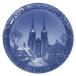  Royal Copenhagen посуда year plate 1930 годы керамика голубой Vintage Северная Европа украшение тарелка . тарелка 1936 год 