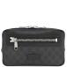  Gucci сумка "body" soft GGs шкив m ремень сумка GGs шкив m парусина черный web линия чёрный сумка-пояс 474293