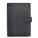  Louis Vuitton обложка для записной книжки epi Agenda PM epi кожа черный R20052 чёрный чехол для пропуска ske Jules .CA0026