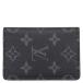  Louis Vuitton футляр для карточек монограмма Eclipse бур nai The -duposhu кожа монограмма Eclipse M61696 чёрный футляр для визитных карточек RFID