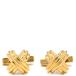  Tiffany запонки signature signature Cross Gold желтое золото T&amp;Co. 750 18K 18 золотой YG кафф links 