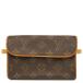  Louis Vuitton сумка-пояс монограмма небольшая сумочка f Rolland чай n монограмма парусина чай M51855 ремень сумка FL0052*FL0062