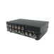 CERRXIAN 4 port 4 input 1 output video audio AV switch selector splita box 