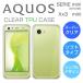 AQUOS SERIE mini SHV38  С ꥢ TPU Ʃ  AQUOS Xx3 mini եȥ ꥨߥ  ꥢ ƩС