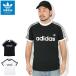 �A�f�B�_�X T�V���c ���� adidas �����Y 3 �X�g���C�v�X �X���� �����K�[ �I���W�i���X ( 3 Stripes Slim Ringer S/S Tee Originals KF0417 KF0418 )[M�� 1/1]