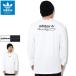 �A�f�B�_�X ����T T�V���c ���� adidas �����Y �g���t�H�C�� ���j�A ���x�� �I���W�i���X ( Trefoil Linear Label L/S Tee HM2661 HM2662 )