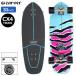  CarVer скейтборд скейтборд Complete CARVER 31 дюймовый × 10.125 дюймовый J.O.B Blue Tiger CX4 Surfskate Complete (31in конечный продукт )