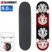  Element скейтборд скейтборд Complete панель ELEMENT Quadrant Black Red (8.0inch 8.0 дюймовый конечный продукт сборка завершено BC027-434)