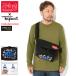  Manhattan Poe te-ji сумка "почтальонка" Manhattan Portage TM краска NYC принт нейлон JR BP W/DIV маленький Black/Red ( MP1605JRBPDTMP )