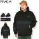  Roo ka Parker тянуть over RVCA мужской WRWBfeido( WRWB Fade Pullover Hoodie водоотталкивающий . способ теплоизоляция обратная сторона ворсистый большой Silhouette тренировочный BF042014 )