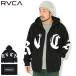  Roo ka Parker Zip выше RVCA мужской world широкий ( World Wide Full Zip Hoodie теплоизоляция обратная сторона ворсистый большой Silhouette тренировочный BF042020 )