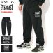  Roo ka брюки RVCA мужской ever последний тренировочный брюки сотрудничество ( RVCA×EVERLAST Sweat Pant теплоизоляция обратная сторона ворсистый низ мужской BF042707 )
