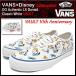 バンズ VANS×Disney スニーカー OG オーセンティック LX ドナルド Classic White コラボ(VN-0UDD8KK OG Authentic ディズニー ボルト)