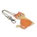  жизнь хранитель отражатель брелок для ключа кошка кошка orange симпатичный модный Северная Европа 