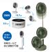 ��@ �[�d�� USB �|�[���L�k �������� �ő�97.5cm 15cm�H�� �R���p�N�g �܂肽���� ���^ �T�[�L�����[�^�[ TEKNOS SI-001U SI-004UG �֘A�摜1