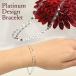 ブレスレット プラチナ 標準タイプ 約18cm  ( 誕生日プレゼント 女性 レディース )