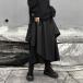  широкий брюки обезьяна L flare pants Layered LAP брюки женский Корея мода B серия hip-hop танцевальный костюм готический Лолита осень 