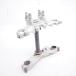 TW200E DG07J-006 00 год снимать оригинальный вынос руля нижний держатель верхняя скоба (top bridge) рулевая стойка TW225 DG09J 2JL TW200 5LB1