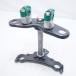 XR100 motard оригинальный вынос руля set верхняя скоба (top bridge). нижний держатель. post имеется HD13 изгиб нет 05-08 год 