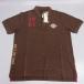  новый товар Royal Enfield Royal Enfield оригинальный 1901 WHIG POLO рубашка-поло T-SHIRT короткий рукав L размер Brown RLATSA230372 TSA230001