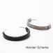 Hender Scheme (エンダースキーマ) python silver bangle S / パイソンシルバーバングル  【☆】