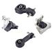 MCK 4PC engine trance mount motor set . compatibility. exist Honda Civic 2006 2007 2008 2009 2010 06