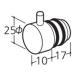  Royal Flat Logo колпак FL-25 φ25 для 