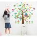 0127 настенный стикер дерево tree модный Северная Европа растения зеленый декоративное растение wall наклейка ребенок часть магазин мужчина девочка ..DIY стена наклейка 