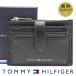  Tommy Hilfiger футляр для карточек TOMMY HILFIGER чехол для пропуска ячейка для монет мужской женский унисекс черный AW0AW18027 BDS
