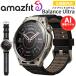 �X�}�[�g�E�H�b�` �A�}�Y�t�B�b�g �o�����X�E���g�� Amazfit Balance Ultra �ʒm�@�\ GPS ���y�ۑ� AMOLED�f�B�X�v���C 30���ԃo�b�e���[ ���[45m�_�C�r���O