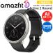 [ ограничение распродажа ] смарт-часы amaz Fit активный 2 Amazfit Active 2 Round чёрная кожа ( premium Ver.) AI звук звук голос телефонный разговор сообщение функция GPS