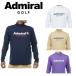  Admiral Golf мужской половина UJ длинный рукав mok шея рубашка ADMIRAL ADMA370