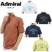  Admiral Golf мужской арка Logo mok рубашка ADMIRAL GOLF ADMA432 весна лето модель 