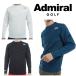  Admiral Golf мужской Logo Jaguar dota-toru шея свитер ADMIRAL GOLF ADMA460 осень-зима модель 